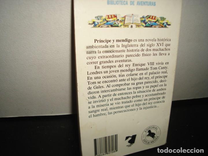 Libros de segunda mano: 11- PR&Iacute;NCIPE Y MENDIGO - MARK TWAIN - Foto 3