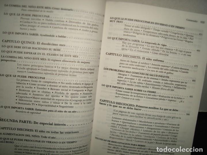 Libros de segunda mano: 11- EL PRIMER A&Ntilde;O DEL BEB&Eacute; - ARLENE EISENBERG - Foto 7