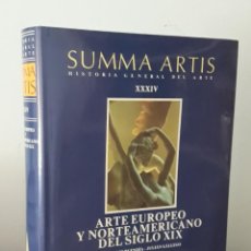 Libros de segunda mano: SUMMA ARTIS. VOL. XXXIV. ARTE EUROPEO Y NORTEAMERICANO DEL SIGLO XIX.. Lote 345177263