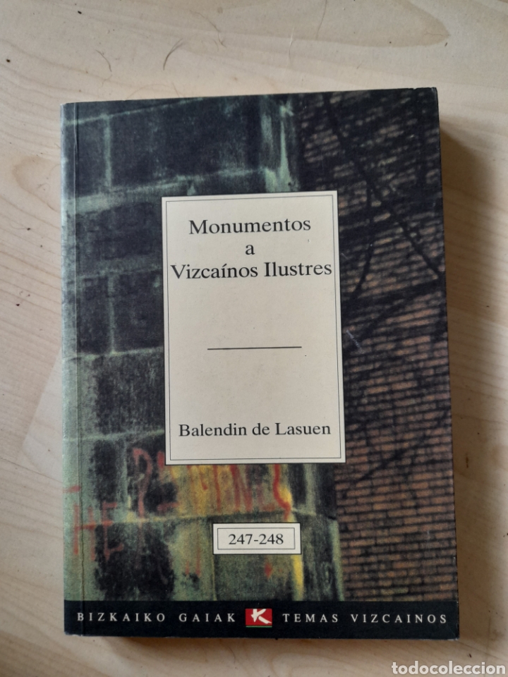 Libros de segunda mano: Monumentos vizcainos ilustres. Balendin de Lasuen - Foto 1