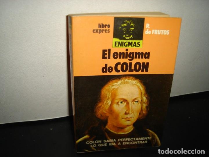 Libros de segunda mano: 12- EL ENIGMA DE COL&Oacute;N - P. DE FRUTOS - Foto 1