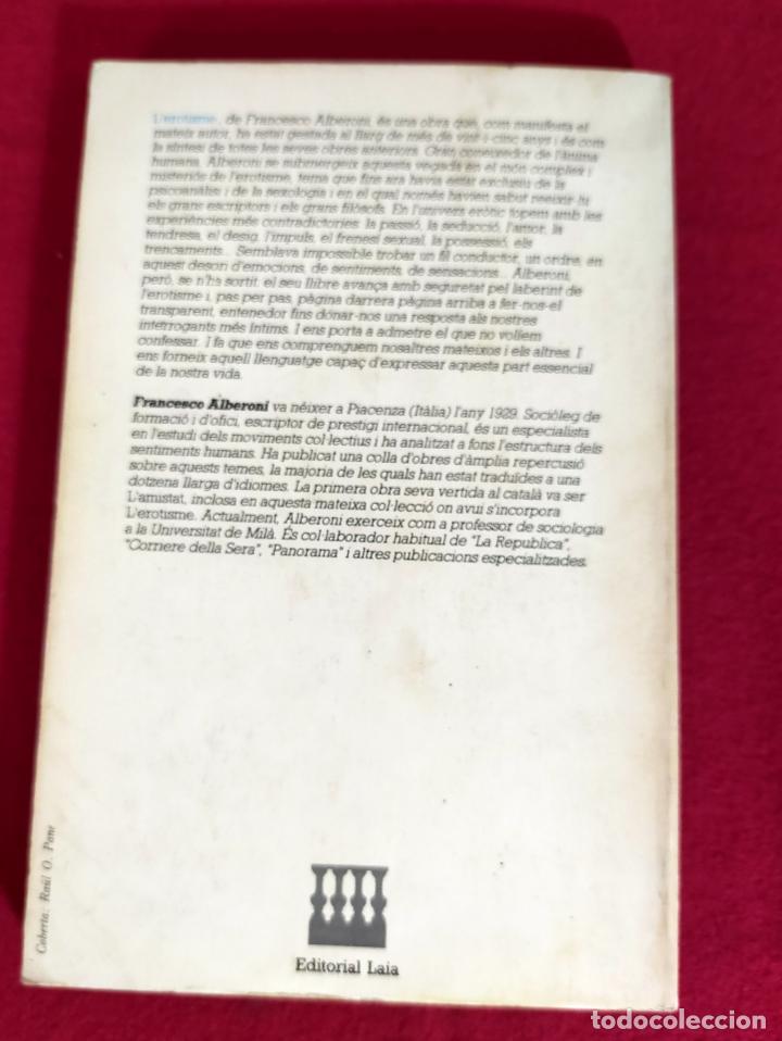 Libros de segunda mano: LEROTISME - FRANCESCO ALBERONI - CATALA - Foto 2
