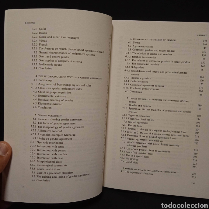Libros de segunda mano: GENDER - GREVILLE CORBETT - CAMBRIDGE 1995 - Foto 4