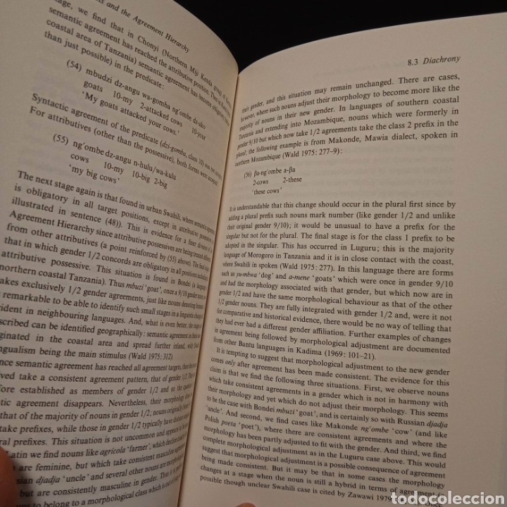 Libros de segunda mano: GENDER - GREVILLE CORBETT - CAMBRIDGE 1995 - Foto 9