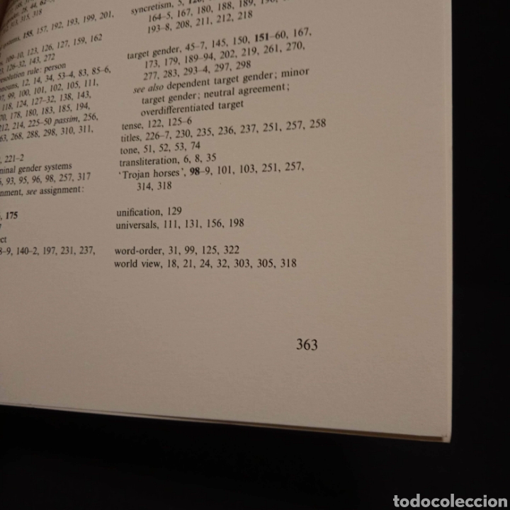 Libros de segunda mano: GENDER - GREVILLE CORBETT - CAMBRIDGE 1995 - Foto 10