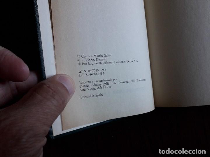 Libros de segunda mano: libro usado, Entre visillos, Carmen Mart&iacute;n Gaite. ediciones orbis 1982 - Foto 2
