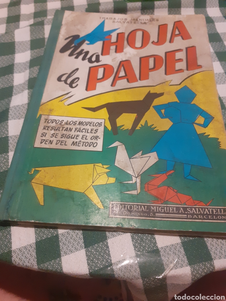 Libros de segunda mano: Libro de papiroflexia salvatella a&ntilde;o 1964 - Foto 1