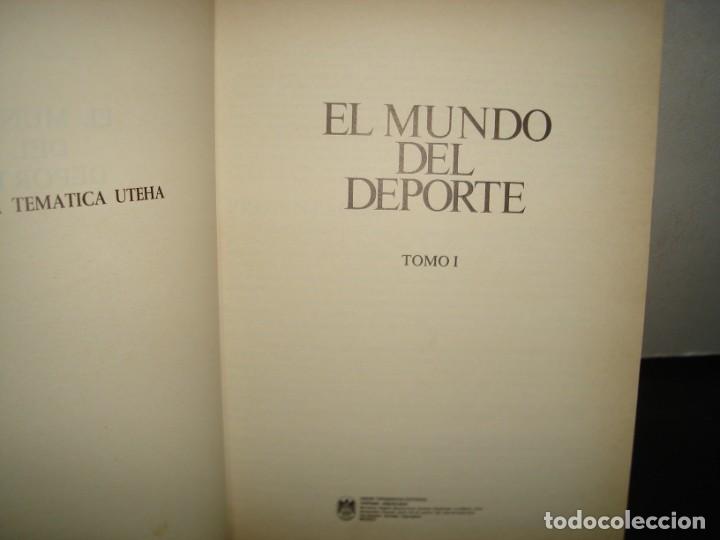 Libros de segunda mano: 13- BIBLIOTECA TEM&Aacute;TICA UTEHA: EL MUNDO DEL DEPORTE - Foto 3