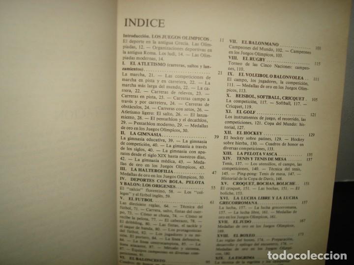 Libros de segunda mano: 13- BIBLIOTECA TEM&Aacute;TICA UTEHA: EL MUNDO DEL DEPORTE - Foto 4