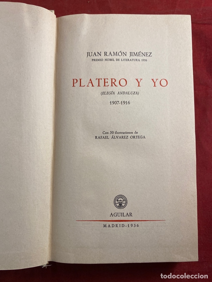 Libros de segunda mano: Platero y yo - Foto 1