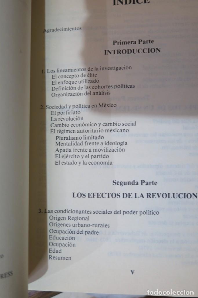 Libros de segunda mano: LOS LABERINTOS DEL PODER. EL RECLUTAMIENTO DE LAS ELITES POLITICAS EN MEXICO. SMITH - Foto 2