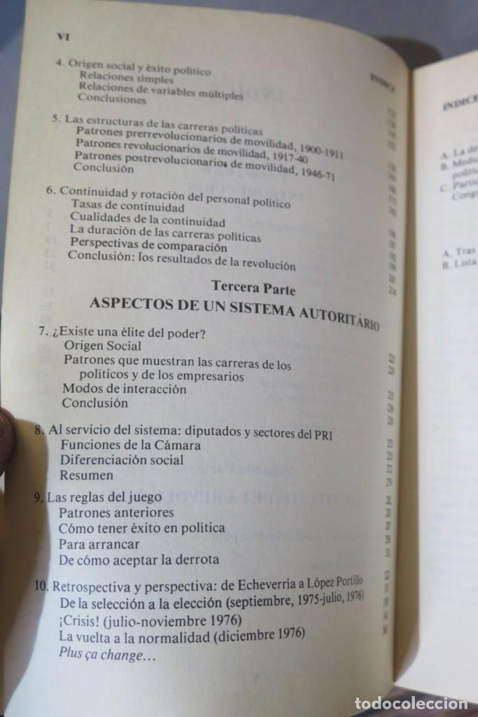 Libros de segunda mano: LOS LABERINTOS DEL PODER. EL RECLUTAMIENTO DE LAS ELITES POLITICAS EN MEXICO. SMITH - Foto 3
