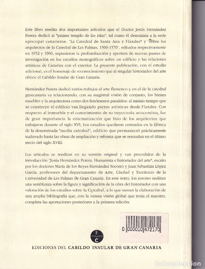 Libros de segunda mano: LOS ARQUITECTOS DE LA CATEDRAL DE LAS PALMAS - CANARIAS - Foto 4