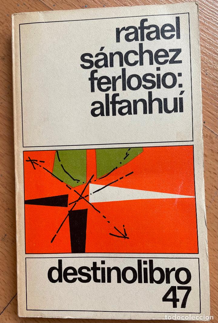 Libros de segunda mano: ALFANHUI, Rafael sanchez ferlosio, - Foto 1