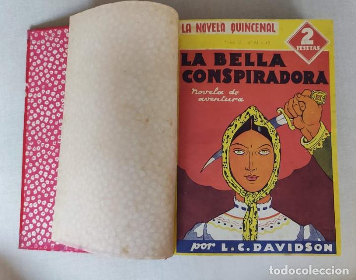 Libros de segunda mano: La novela quincenal. Tomo con 9 novelas