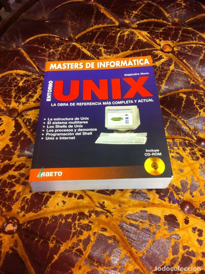 Libri di seconda mano: ALEJANDRO NOVO. EL ENTORNO UNIX. INFORM&Aacute;TICA. ED. ABETO, 1997