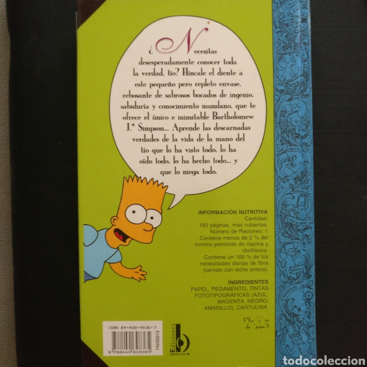Libros de segunda mano: Guia para la vida de Bart Simpson - Matt Groening - Foto 2