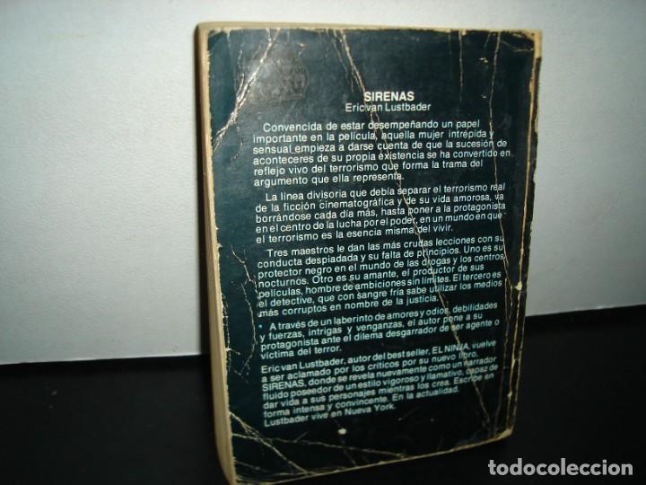 Libros de segunda mano: 14- SIRENAS - ERIC VAN LUSTBADER - Foto 3