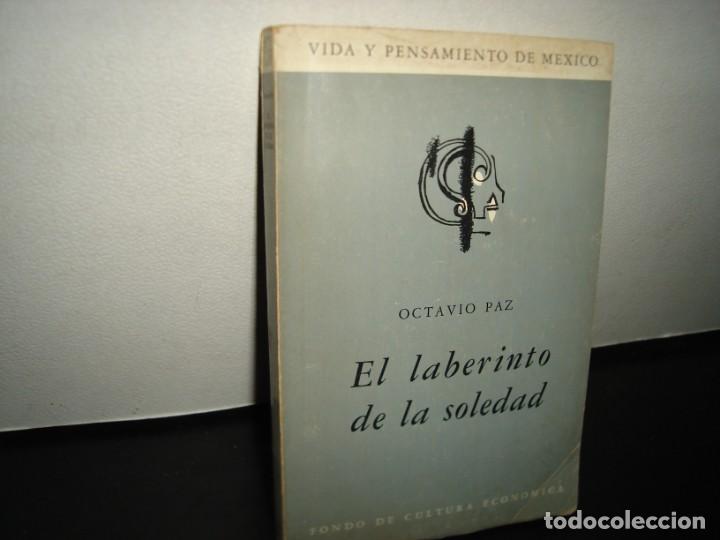 Libros de segunda mano: 14- EL LABERINTO DE LA SOLEDAD - OCTAVIO PAZ - 1970 - Foto 1