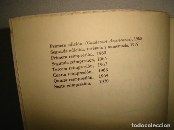 Libros de segunda mano: 14- EL LABERINTO DE LA SOLEDAD - OCTAVIO PAZ - 1970 - Foto 4