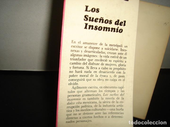 Libros de segunda mano: 14- LOS SUE&Ntilde;OS DEL INSOMNIO - LUIS SPOTA - Foto 3