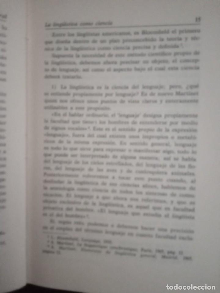 Libros de segunda mano: Fundamentos de ling&uuml;&iacute;stica general.Jes&uacute;s Antonio Collado. - Foto 3