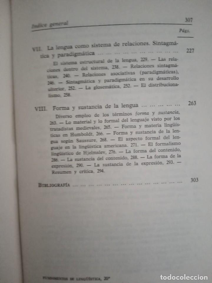 Libros de segunda mano: Fundamentos de ling&uuml;&iacute;stica general.Jes&uacute;s Antonio Collado. - Foto 6