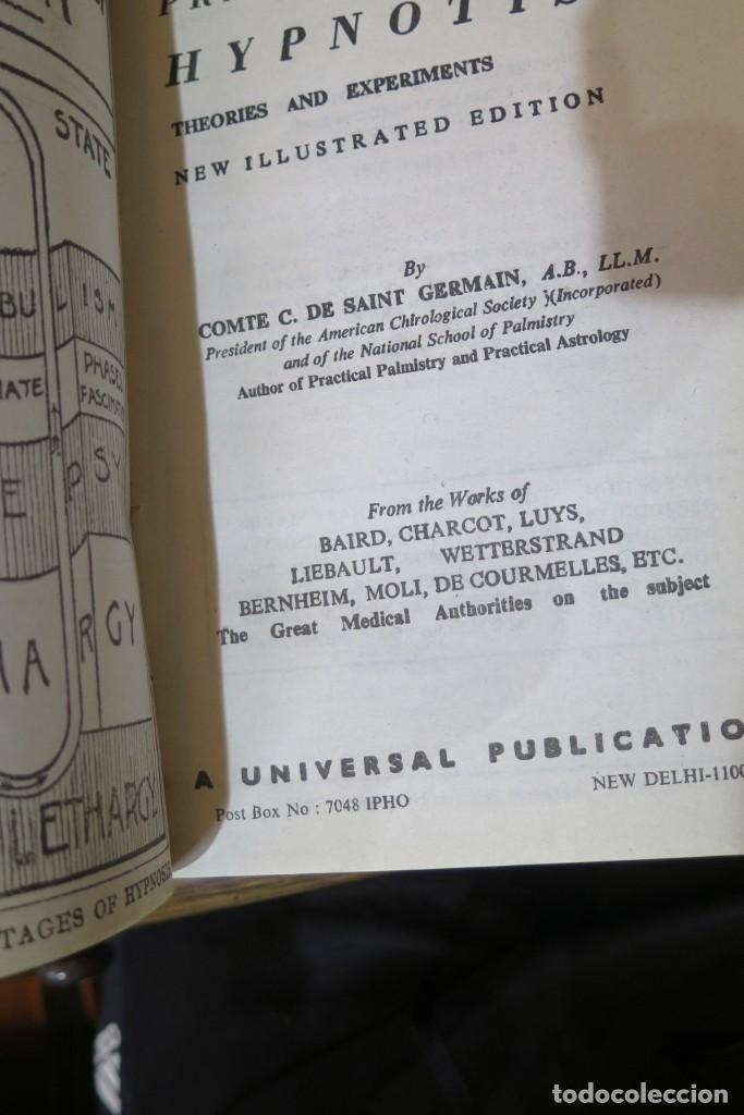 Libros de segunda mano: Practical Hypnotism. Theories and Experiments. DE SAINT GERMAIN - Foto 2