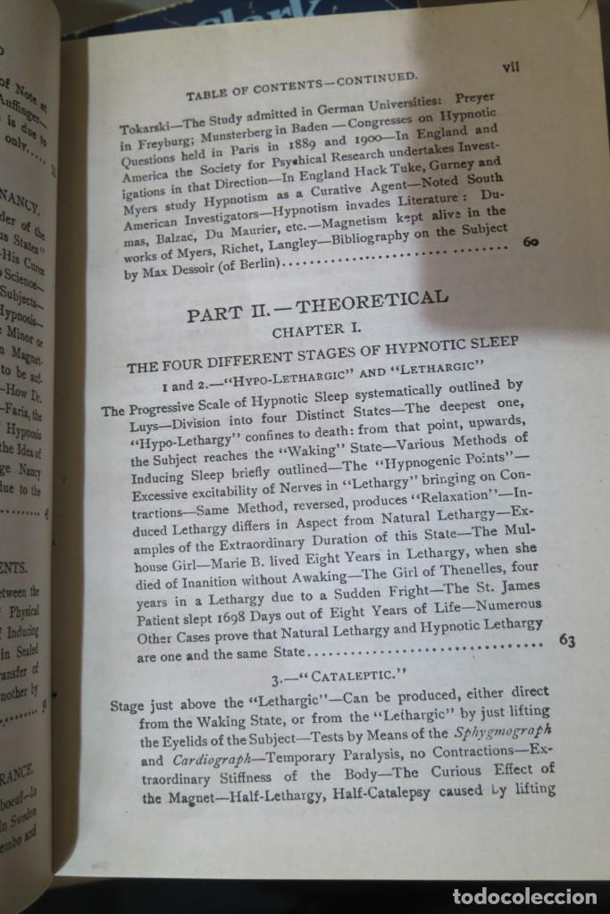 Libros de segunda mano: Practical Hypnotism. Theories and Experiments. DE SAINT GERMAIN - Foto 5