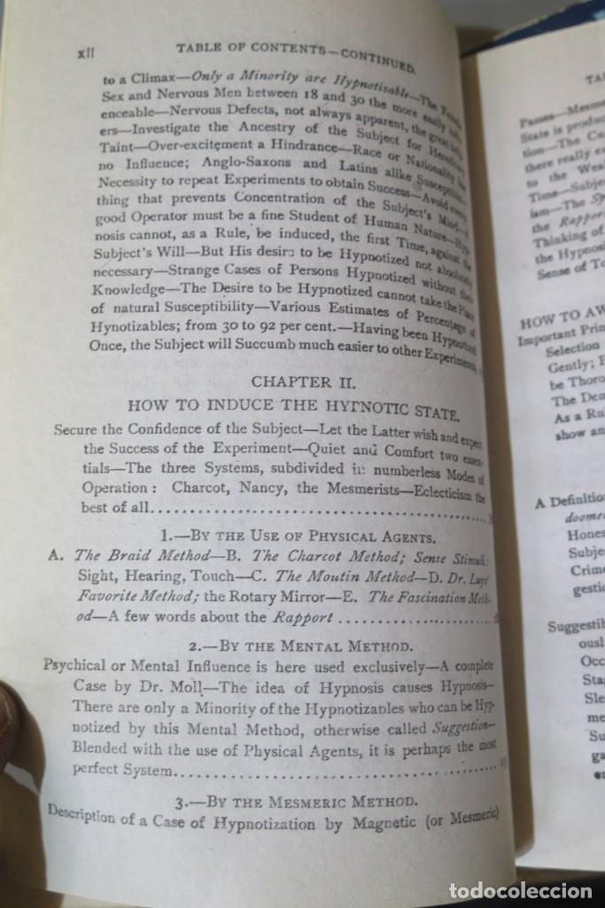Libros de segunda mano: Practical Hypnotism. Theories and Experiments. DE SAINT GERMAIN - Foto 10