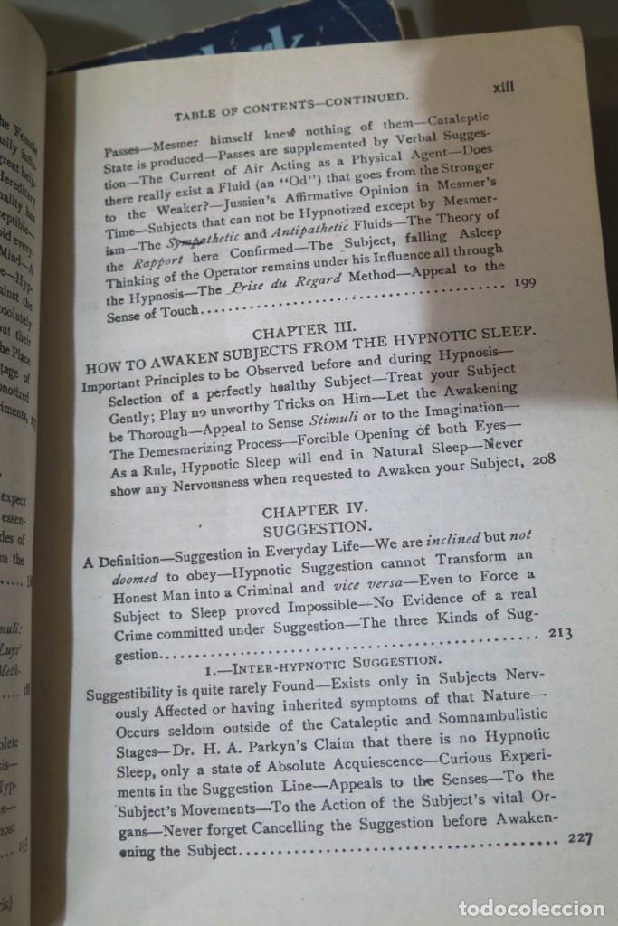 Libros de segunda mano: Practical Hypnotism. Theories and Experiments. DE SAINT GERMAIN - Foto 11