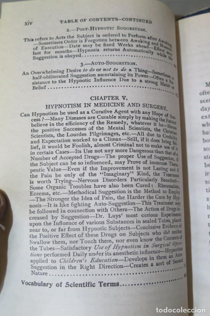 Libros de segunda mano: Practical Hypnotism. Theories and Experiments. DE SAINT GERMAIN - Foto 12
