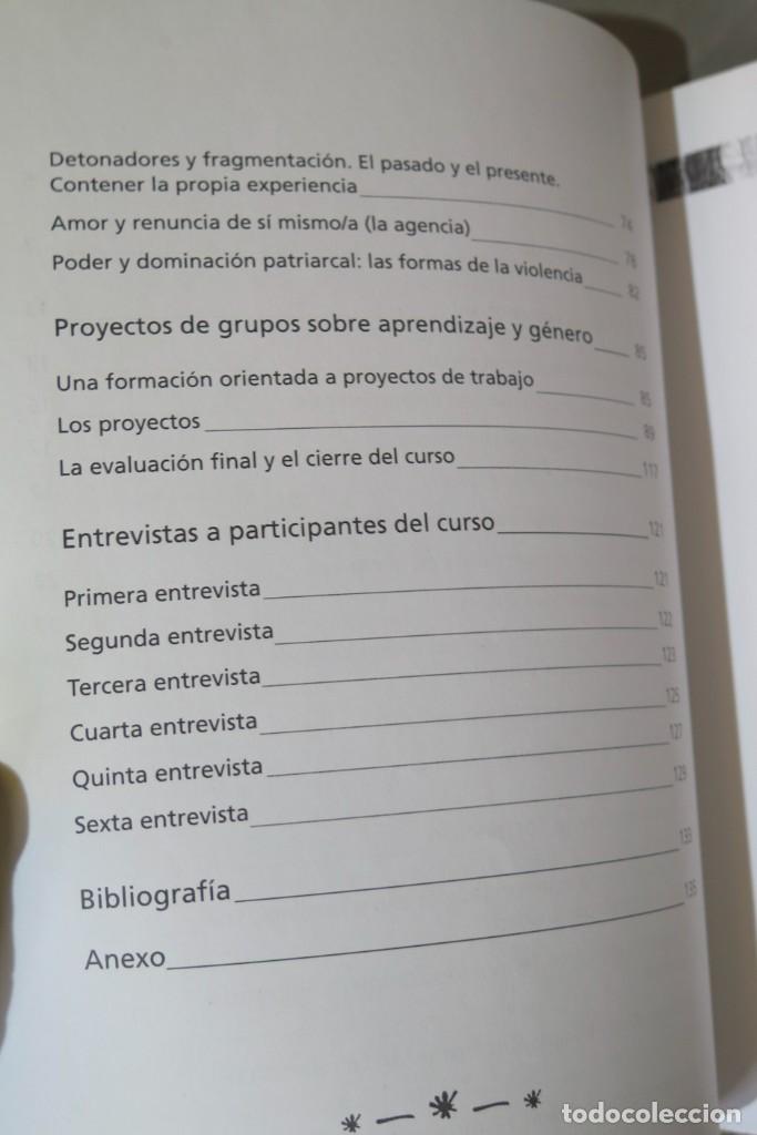Libros de segunda mano: UNA EXPERIENCIA DE APRENDIZAJE EN PERSPECTIVA DE GENERO. LOPEZ PERITO - Foto 3