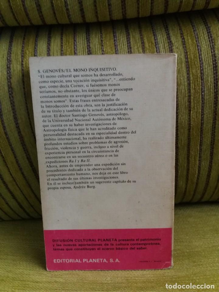 Libros de segunda mano: EL MONO INQUISITIVO - Foto 2