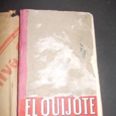 Libros de segunda mano: EL QUIJOTE EDICION ESCOLAR EDITORIAL LUIS VIVES 1943. Lote 345843978