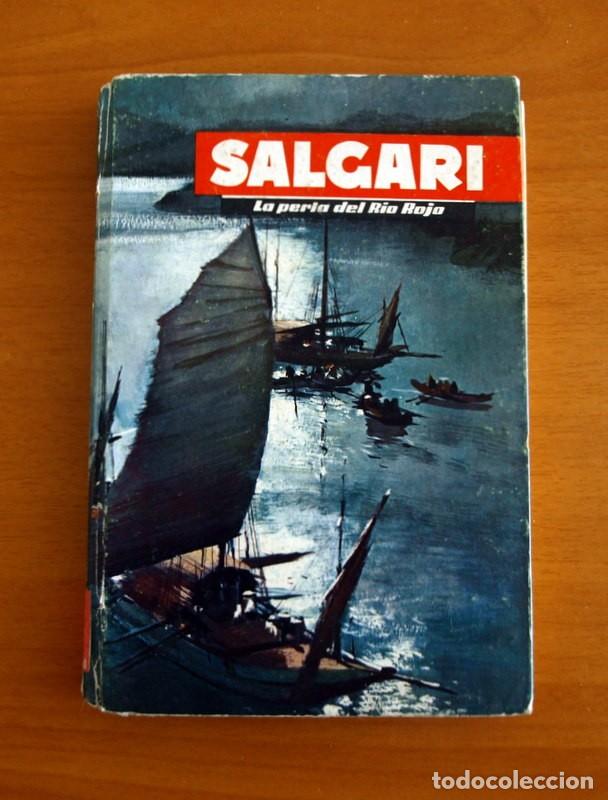 Libros de segunda mano: Salgari - La Perla del r&iacute;o Rojo - n&ordm; 5 - Editorial Molino 1955 - Foto 1