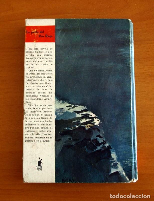 Libros de segunda mano: Salgari - La Perla del r&iacute;o Rojo - n&ordm; 5 - Editorial Molino 1955 - Foto 2