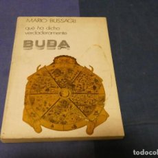 Libros de segunda mano: ARKANSAS LIBRO MARIO BUSSAGLI QUE HA DICHO VERDADERAMENTE BUDA