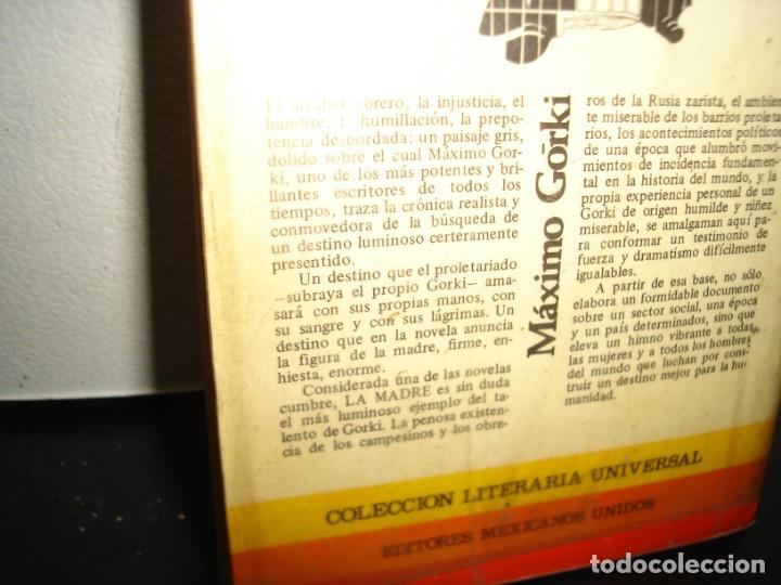 Libros de segunda mano: 15- LA MADRE - MAXIMO GORKI - Foto 3