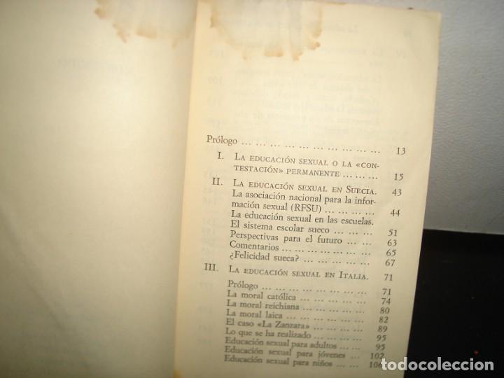 Libros de segunda mano: 15- LA EDUCACI&Oacute;N SEXUAL EN EL EXTRANJERO - CATHERINE VALABREGUE - Foto 4
