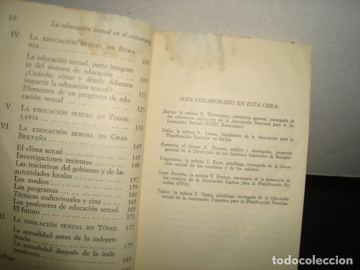 Libros de segunda mano: 15- LA EDUCACI&Oacute;N SEXUAL EN EL EXTRANJERO - CATHERINE VALABREGUE - Foto 5