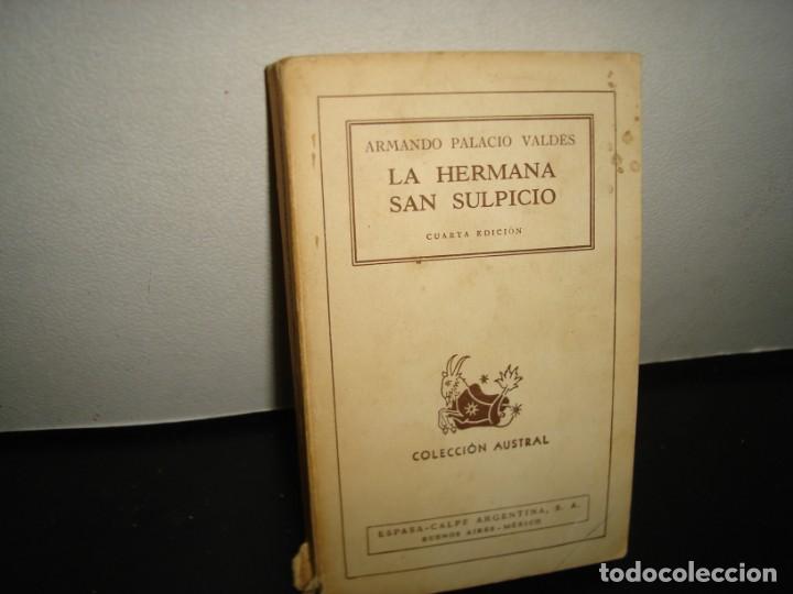 Libros de segunda mano: 15- LA HERMANA SAN SUPLICIO - ARMANDO PALACIO VALD&Eacute;S - Foto 1