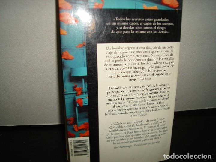 Libros de segunda mano: 15- LAURA RESTREPO - DELIRIO - Foto 3