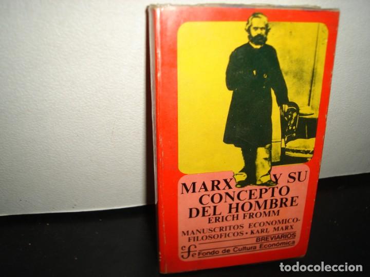 Libros de segunda mano: 15- MARX Y SU CONCEPTO DEL HOMBRE - ERICH FROMM - Foto 1