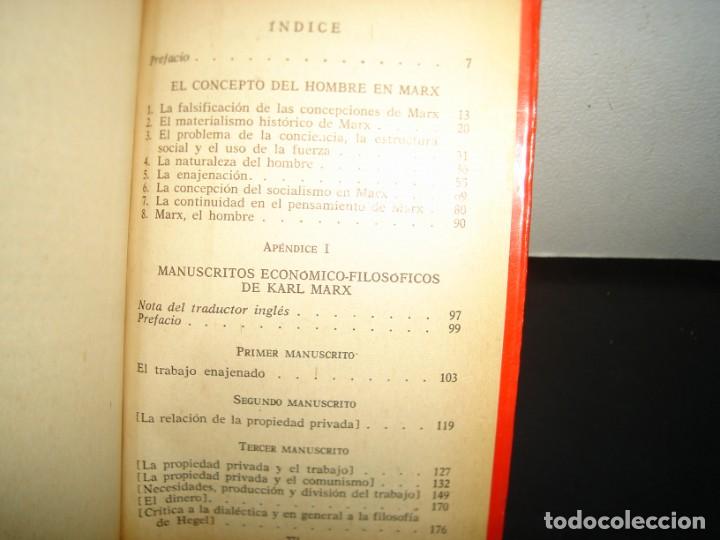 Libros de segunda mano: 15- MARX Y SU CONCEPTO DEL HOMBRE - ERICH FROMM - Foto 5
