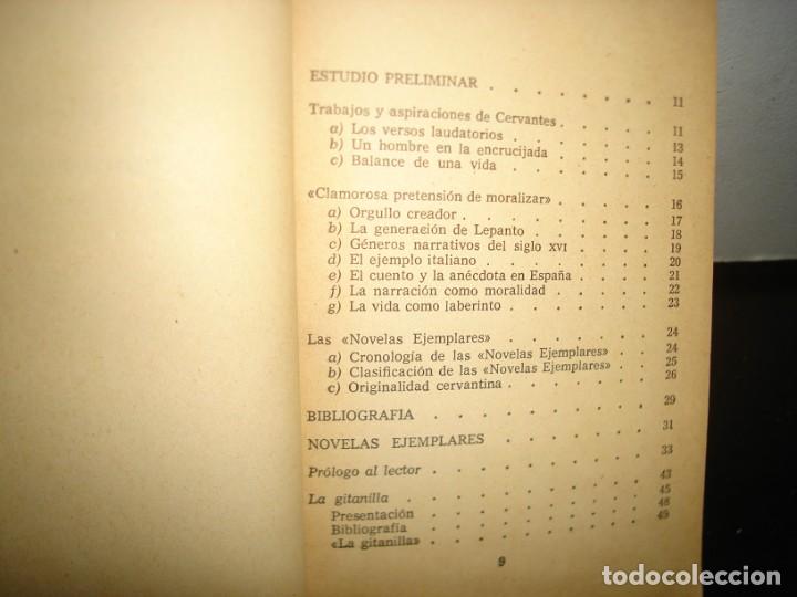 Libros de segunda mano: 15- NOVELAS EJEMPLARES - MIGUEL DE CERVANTES - Foto 3