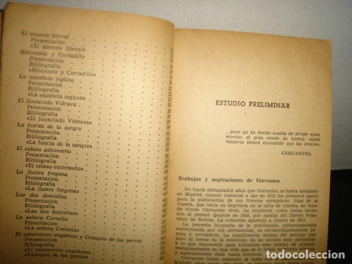 Libros de segunda mano: 15- NOVELAS EJEMPLARES - MIGUEL DE CERVANTES - Foto 4