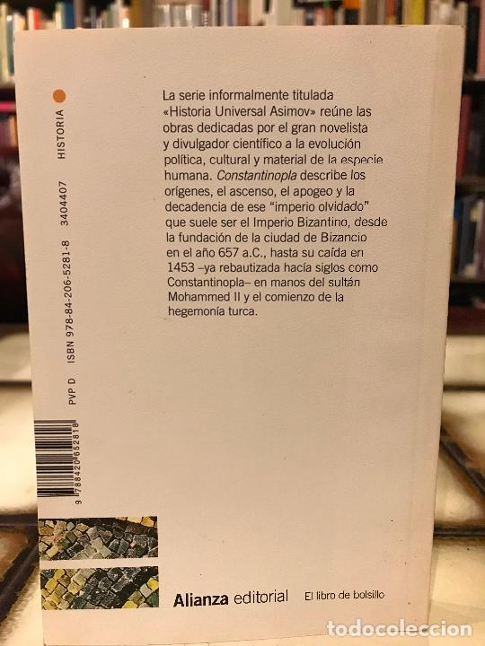 Libros de segunda mano: Constantinopla. Isaac Asimov. - Foto 2