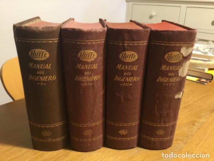 Libros de segunda mano: Manual del Ingeniero. H&uuml;tte. 4 tomos - Foto 1