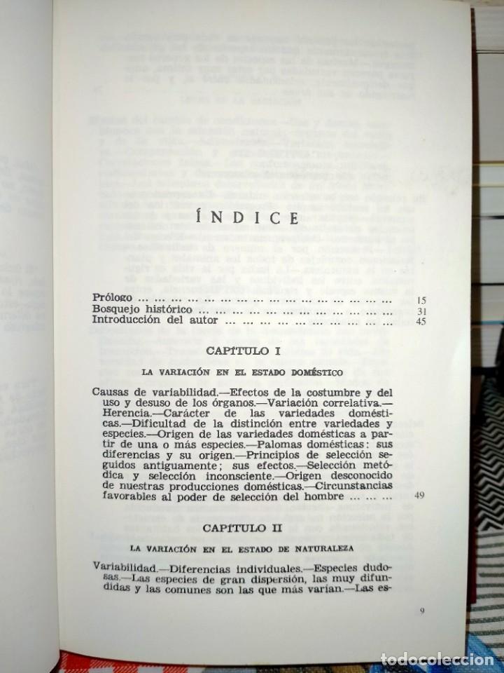 Libros de segunda mano: CHARLES DARWIN. EL ORIGEN DE LAS ESPECIES .RBA - Foto 2
